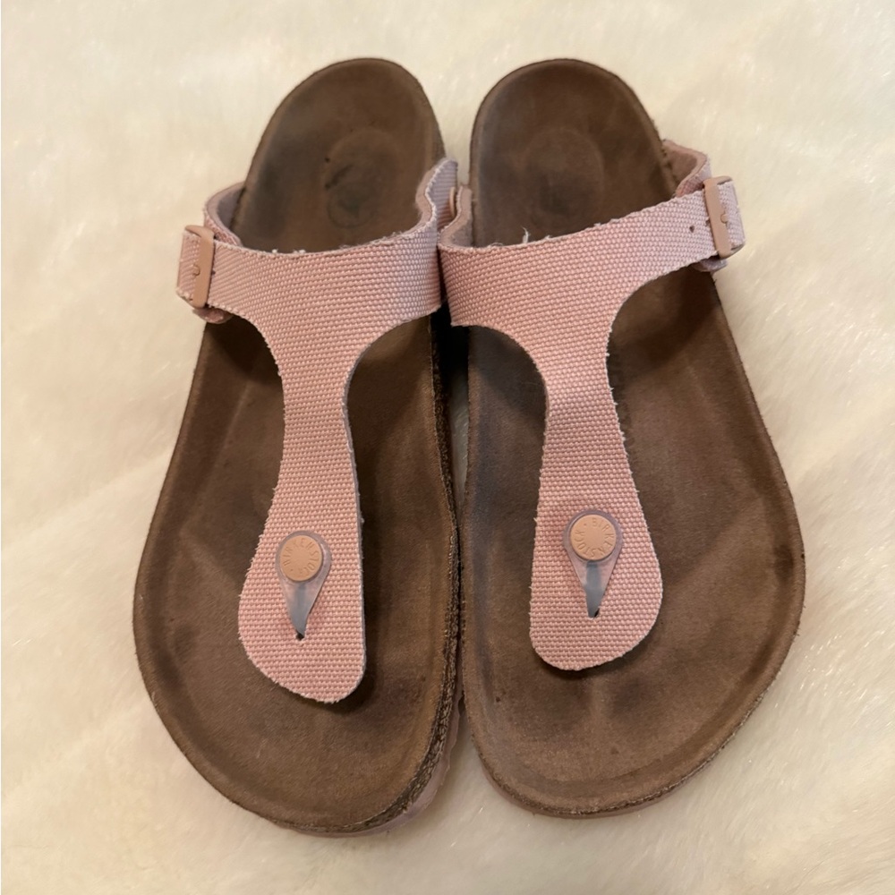 Birkenstock Pink Wedge Sandals